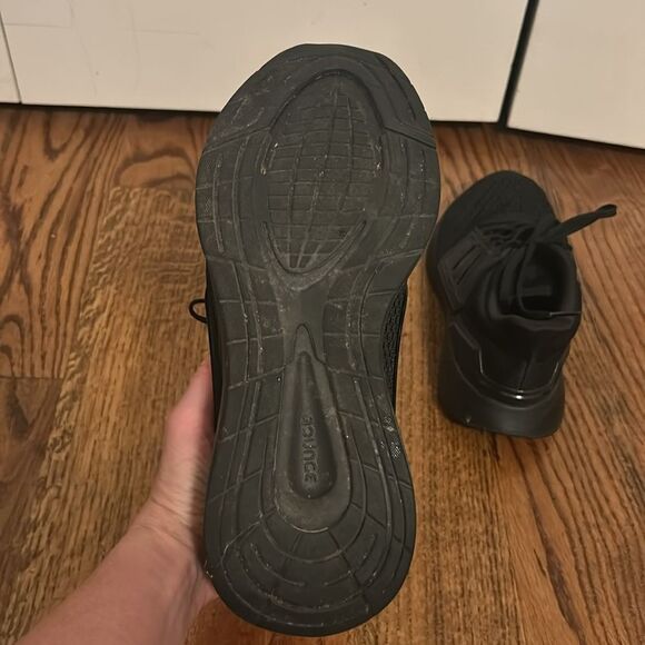 Adidas Primegreen Shoes Men Sz 7.5 Black Running Athletic Comfort PWI001001 - Picture 5 of 6